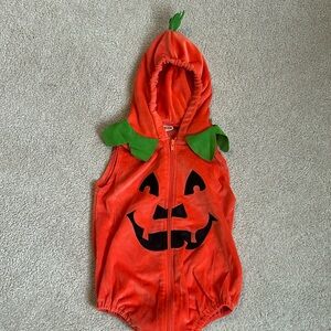 Pumpkin Costume 12 months
